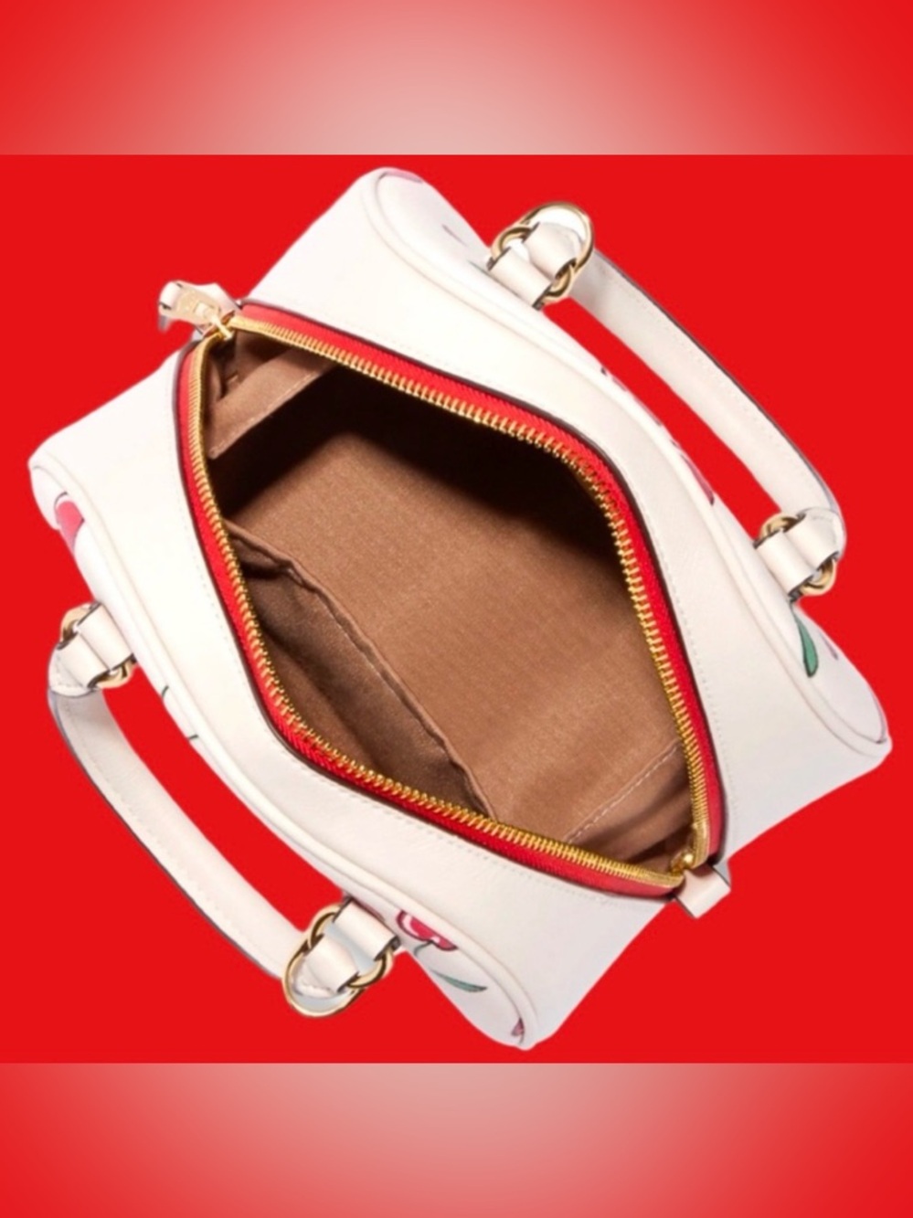 Coach 🍒 Cherry & Purse New With Tags - Picture 8 of 10
